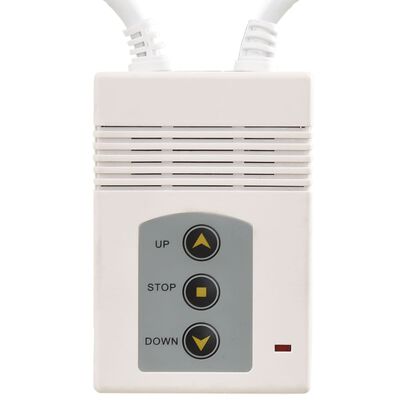 vidaXL Електрически екран за проектор дистанционно управление 59" 1:1