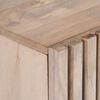 vidaXL Бюфети, 3 бр, 60x34x75 см, мангово дърво масив