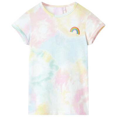 Детска тениска, многоцветна, 92
