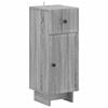 vidaXL Шкаф за баня EDE Сив Сонома 30 x 31 x 80 см Инженерна дървесина