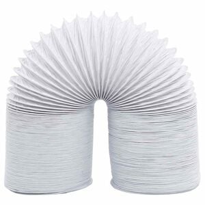 vidaXL Шлаух за въздуховод, PVC, 6 м, 10 см