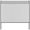 vidaXL Оградна колче BAARLO 200 x 200 cm Прахово боядисана стомана