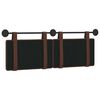 vidaXL Висяща табла Кафяво 130 x 55 x 5 см Изкуствена