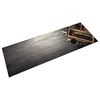 vidaXL Кухненско килимче, миещо, винени бутилки, 45x150 см, кадифе