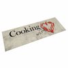 vidaXL Кухненско килимче, миещо, Cooking пипер, 60x180 см, кадифе