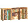 vidaXL Бюфет с 3 чекмеджета и 4 врати, регенерирано дърво масив