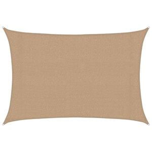 vidaXL Платно-сенник, 160 г/м&sup2;, таупе, 3x4 м, HDPE