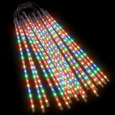 vidaXL Светещи метеори 20 бр 50 см цветни 720 LED закрито/открито