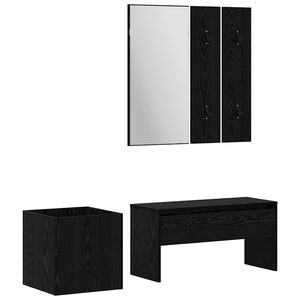 vidaXL Комплект мебели за антре 5 бр. 80 x 30,5 x 40 см