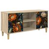 vidaXL ТВ шкаф LOCHEM 102 x 33 x 50 см Сонома Инженерна дървесина