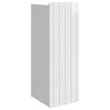 vidaXL Стенно шкафче Бял гланц 33 x 34,5 x 94 см Инженерна дървесина
