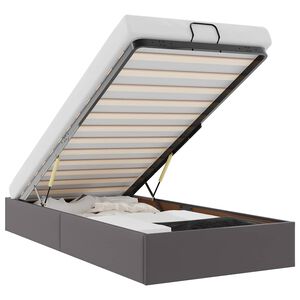 vidaXL Османска рамка за легло без матрак, 90x200 см, изкуствена кожа