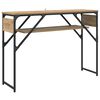 vidaXL Конзолнамаса Дъб Инженерна дървесина 105x30x75см