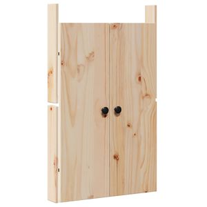 vidaXL Кухненска врата MEPPEL Кафяв дъб 50 x 9 x 82 см