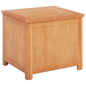 vidaXL Кутия за съхранение със съхранение 50 x 45 x 45 см Масивен дъб