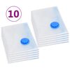 vidaXL Вакуумни пътни чанти за съхранение на дрехи, 120x70 см, 10 бр