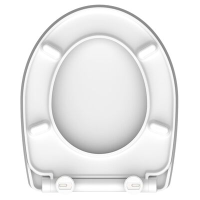 SCHÜTTE Дуропласт тоалетна седалка Soft-Close гланц HAPPY ELEPHANT