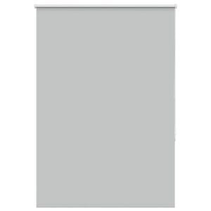 vidaXL Ролкова щора Blackout Светло сиво 105x130 cm Ширина на плата