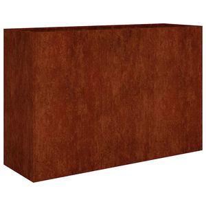 vidaXL Градинска повдигната леха 120x40x80 см кортенова стомана
