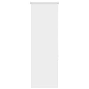 vidaXL Ролкова щора Blackout бял 40x130 см Ширина на плата 35,7 см