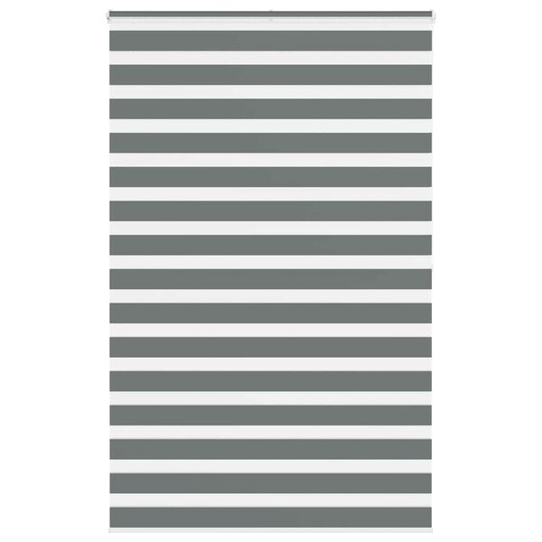 vidaXL Зеброва щора 140x200 см ширина на плата 135,9 см полиестер