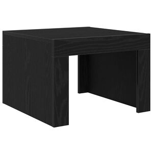vidaXL Масичка за кафе Черния дъб 50 x 50 x 35 cm Инженерна дървесина
