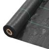 vidaXL Мрежа за мулчиране PP 2x100 м черна