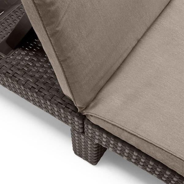 Keter Шезлонг с шалте Daytona, кафяв