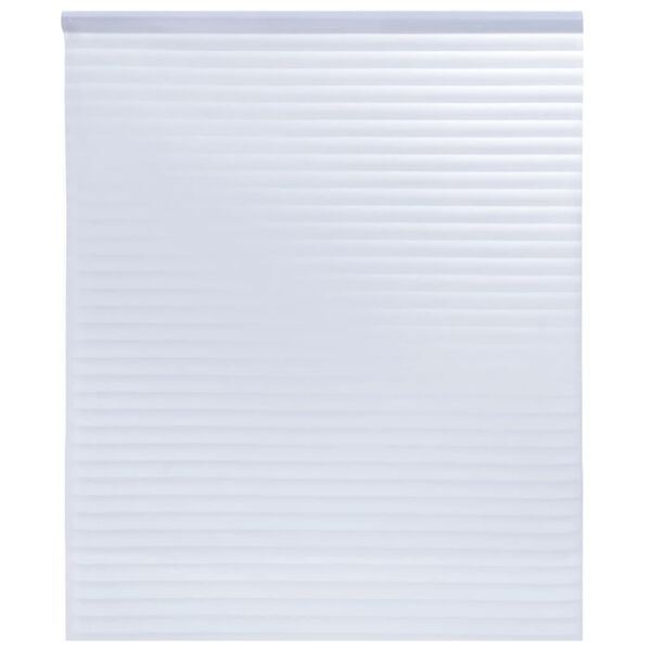 vidaXL Фолио за прозорци матирано модел райе 90x500 см PVC