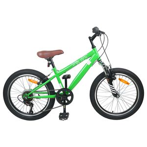 vidaXL Kids Mountain Bike 20 инча 6-Speed за 5-8 години Зелен