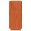 vidaXL Служебен шкаф Кафяво с восъчно покритие 70 x 34 x 80 см