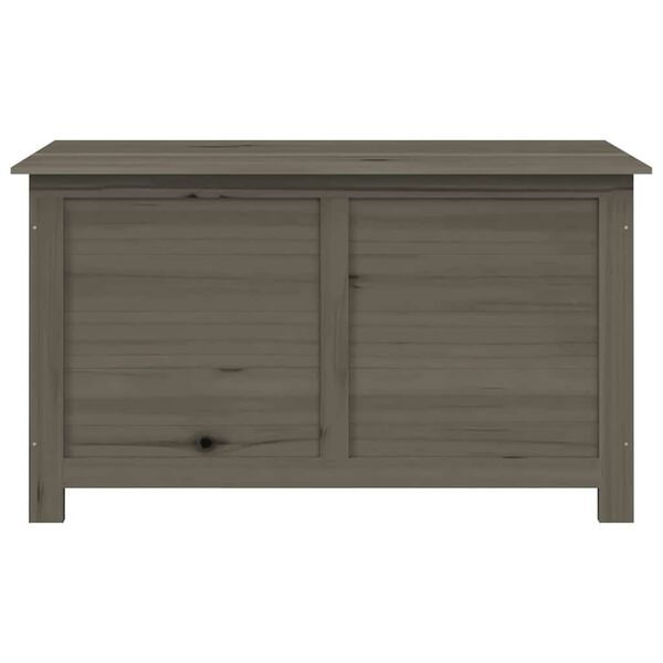 vidaXL Градинска ракла, кафява, 100x50x56 см, чам масив