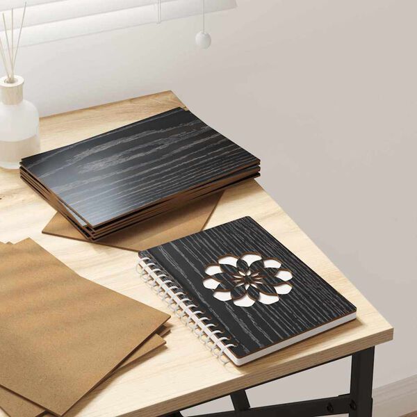 vidaXL Декор панели 150 pcs Черния дъб 21 x 30 x 0,27 см