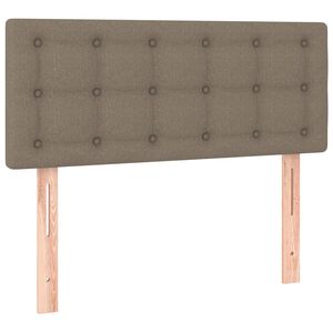 vidaXL Горна табла за легло, таупе, 80x5x78/88 см, плат
