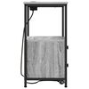 vidaXL Нощен шкаф 2 pcs Сив Сонома 40 x 31 x 60 см Инженерно дърво