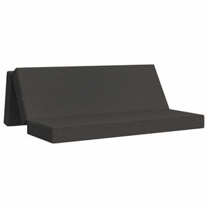 vidaXL Сгъваем диван легло 180 x 67 x 45 см Тъмносиво