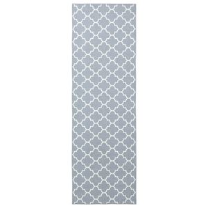 vidaXL Каса за килим ORIZ 1150 gsm Сив и бял