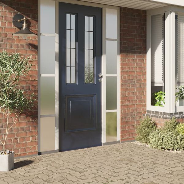 vidaXL Соларно фолио статично отразяващ ефект сребристо 90x1000 см PVC