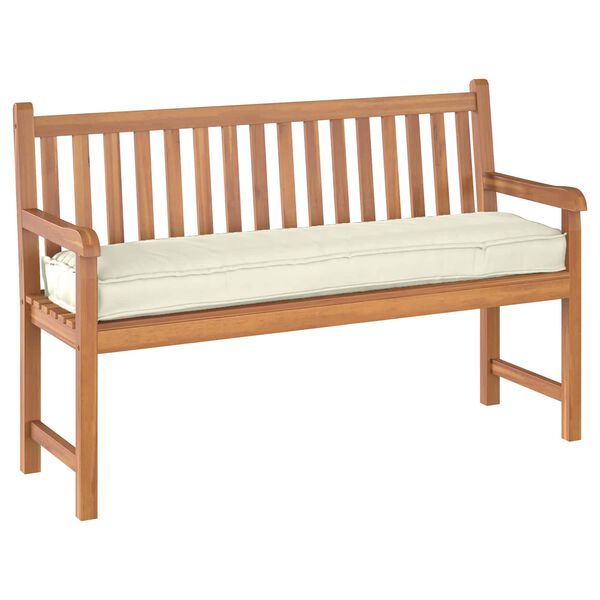 vidaXL Възглавница Крем 150 x 40 x 8 см Оксфордска тъкан