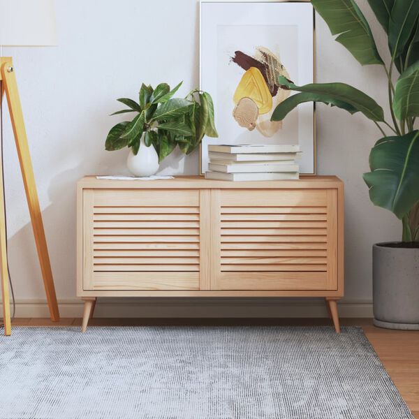 vidaXL Врати за шкафове с решетен дизайн 2 бр 39,5x49,4 см бор масив