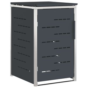 vidaXL Съхранение на контейнер for 1 Bin 240L Антрацит