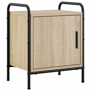 vidaXL Нощен шкаф Дъб сонома 40 x 30 x 50 cm Инженерна дървесина