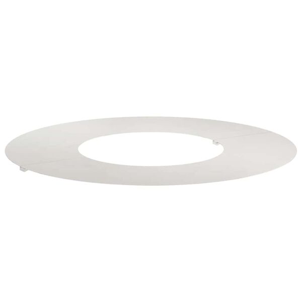 vidaXL подходяща за плоски дървени халки Сребрист Ø30 / 60 см