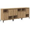 vidaXL Скейдбордове 3 pcs Дъб 60 x 35 x 70 cm Инженерна дървесина