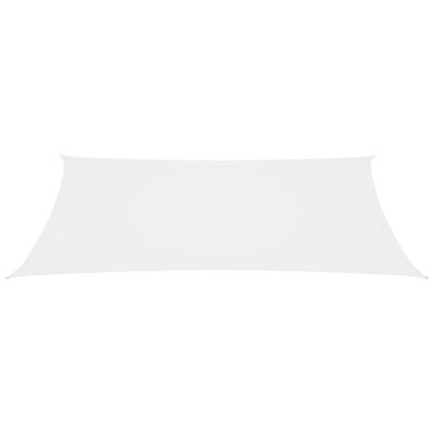 vidaXL Платно-сенник, Оксфорд текстил, правоъгълно, 2x4,5 м, бяло