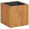 vidaXL Градинска повдигната леха сандък 43,5x43,5x44 см акация масив
