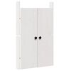 vidaXL Кухненска врата MEPPEL Бяло 50 x 9 x 82 см