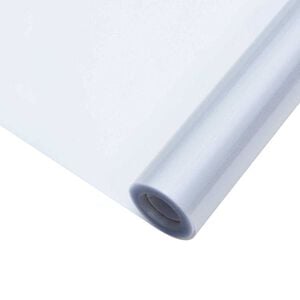 vidaXL Статично прозорчно фолио Матов сив 45 x 500 см ПВЦ