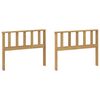 vidaXL Модул на подлакътници 2 pcs Бяло 80 x 6 x 61 см