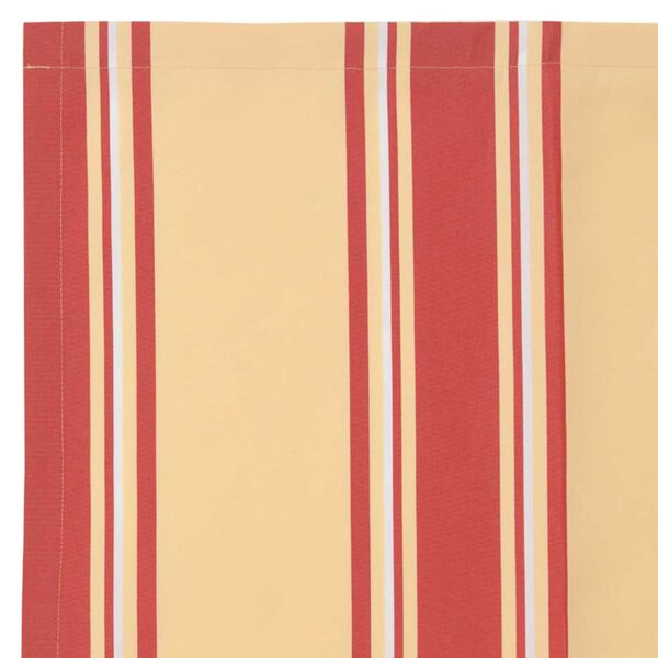 vidaXL Резервен плат за тента жълто и оранжево 10 x 1.6 m текстил